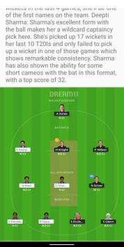 Dream Team Fantasy #1 App for  Dream11 Teams screenshot 3