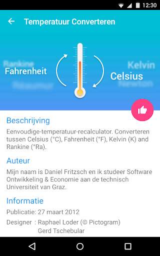 Temperatuur Converter screenshot 9