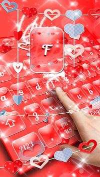 Red Heart Keyboard screenshot 2