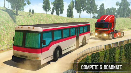 Bus vs Truck Race screenshot 9
