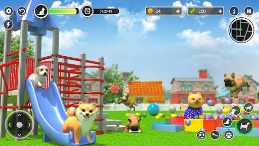 Dog Simulator Pet Dog Games 3D screenshot 6
