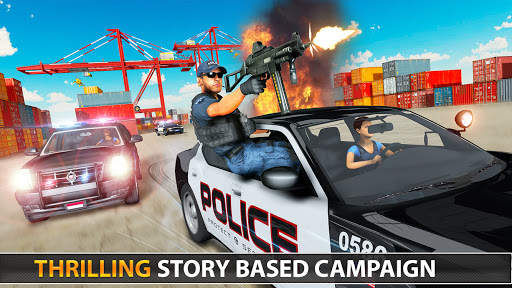 Police Fps Shooting Gun Games screenshot 3
