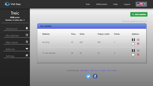 Visit Easy - Promote Your Website screenshot 7