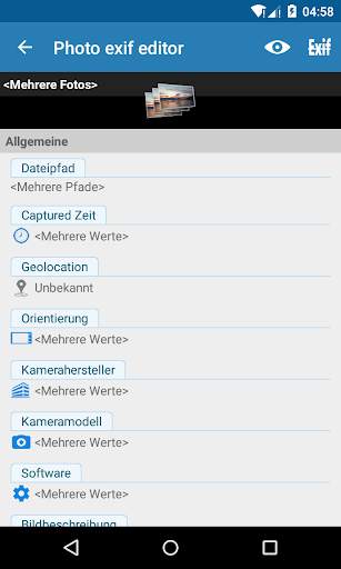 Photo exif editor screenshot 8