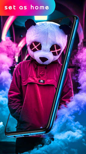 Neon Mask Wallpaper : LED Purge Wallpaper 2020 screenshot 6