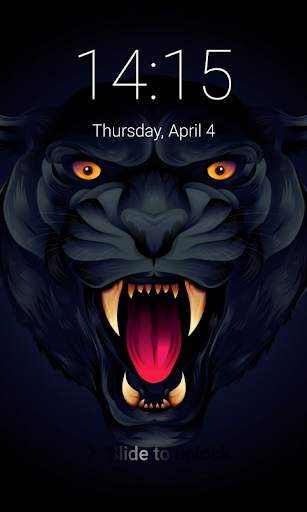 Jaguar Lock Screen Jaguar Passcode Keypad screenshot 1