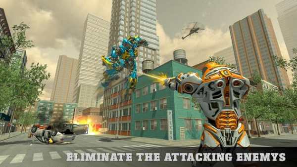 ATV Quad Racing Moto Robot Transformation Game screenshot 3