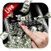 Live MoneyRain Keyboard on 9Apps