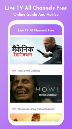 Live TV All Channels Free Online Guide And Advise screenshot 2