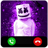 Fake call marshmello icon