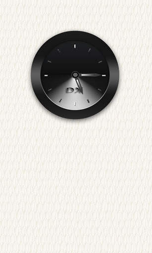 Black Clock Widget screenshot 1