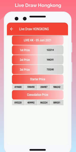 Togel Live Draw - Hongkong | Singapore | Macau screenshot 5