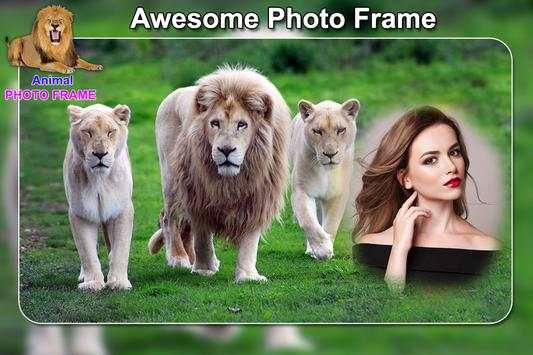 Wild Animal Photo Frames - Animal Photo Editor screenshot 1