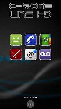 Chrome Line Lite - Icon Pack screenshot 6