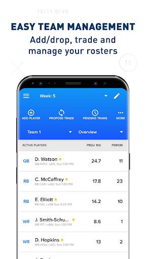CBS Sports Fantasy screenshot 4