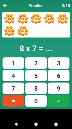 Multiplication Table Games screenshot 3