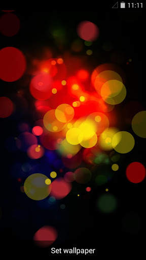 Colorful Neon Live Wallpaper screenshot 4