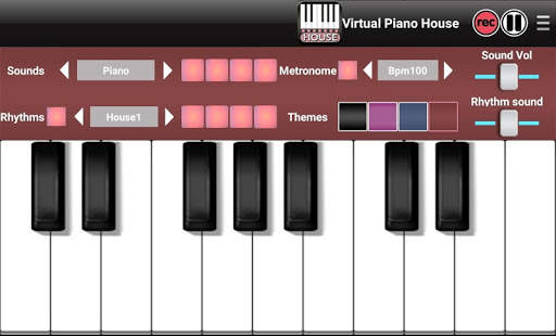 Virtual Piano Electro House 4 تصوير الشاشة