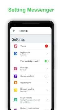 Messenger Privacy: Private Text, Call & Block SMS screenshot 6