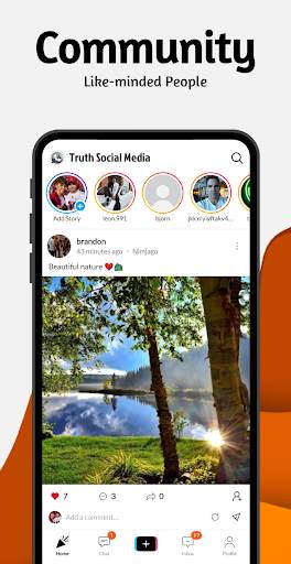 Truth Social Media screenshot 1