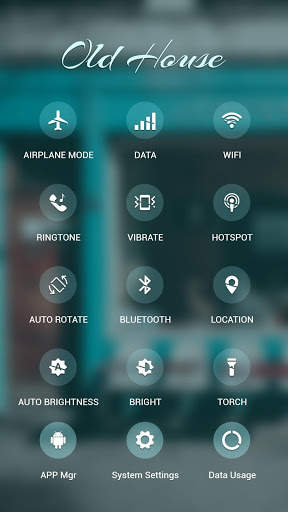 Street Old Cafe APUS Launcher theme screenshot 3
