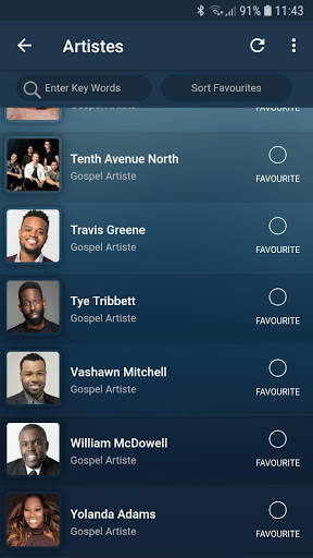 American Gospel Music & Artistes screenshot 9