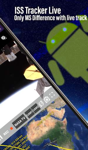 ISS Live Now : Detector | Tracker and Earth View screenshot 6