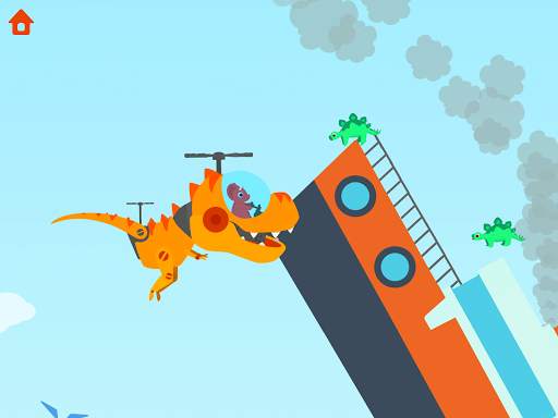 Dinosaur Helicopter - for kids screenshot 15