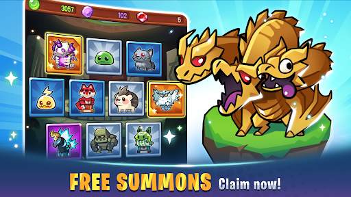 Summoners Greed: Idle RPG hero 1 تصوير الشاشة