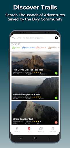 Bivy – Messaging & Navigation 7 تصوير الشاشة