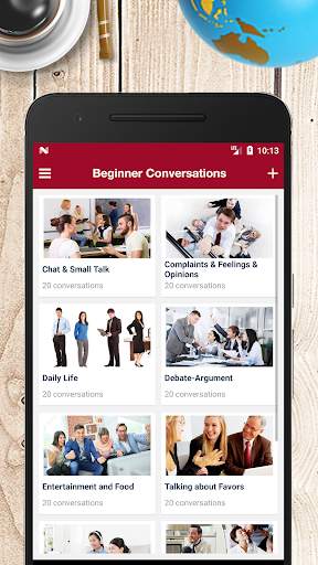English Conversation 4Speak скриншот 1