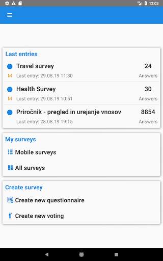 1KA OneClickSurvey screenshot 7