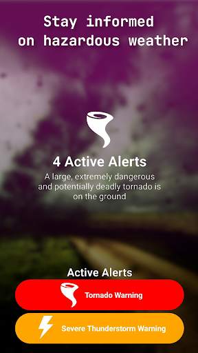 Severe Weather Alerts screenshot 1