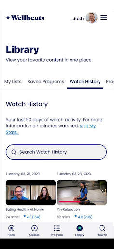 Wellbeats screenshot 6