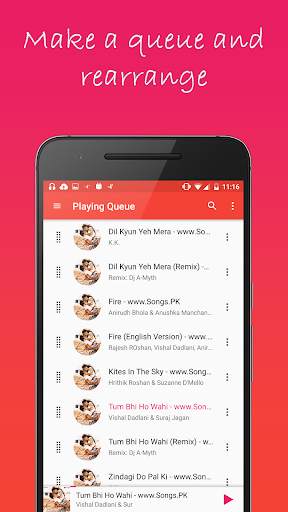 Material Music player screenshot 8