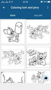 Tom and jery coloring game screenshot 1