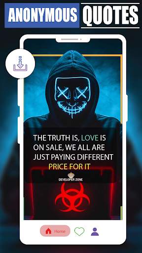 🔥Anonymous Attitude Quotes| Wallpaper|Cool Status screenshot 5