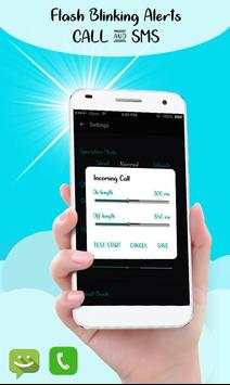 Flash Blinking on Call & SMS Auto Flashlight Alert screenshot 2
