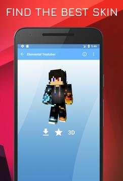 Skins in the World of Youtubers 3D screenshot 1