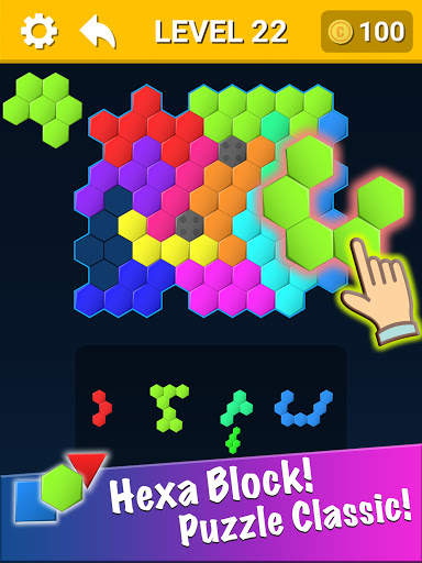 Hexa Block Puzzle : Hexagon Block Puzzle Games screenshot 11