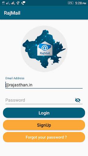 RajMail screenshot 2