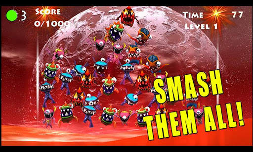 Monster Smasher Hit: Space War screenshot 2