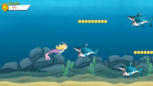 Shark Attack Mia Mermaid स्क्रीनशॉट 9