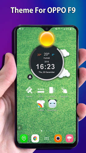 Launcher & theme for oppo F9 HD wallpapers 2020 screenshot 2