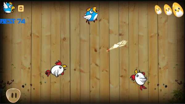 Angry on Birds - Ninja Action Hunting स्क्रीनशॉट 7