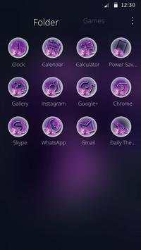 Purple Tulip Flower Theme screenshot 6