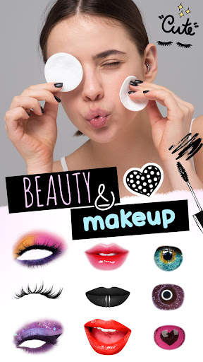 Face beauty makeup camera screenshot 5