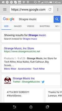 Omega Web Browser for Android! screenshot 1