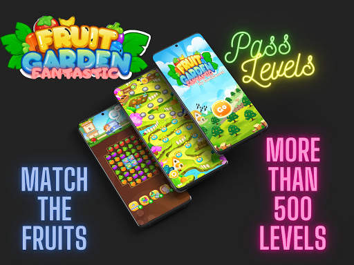 Fruit Garden Fantastic - Match 3 Game Free screenshot 1