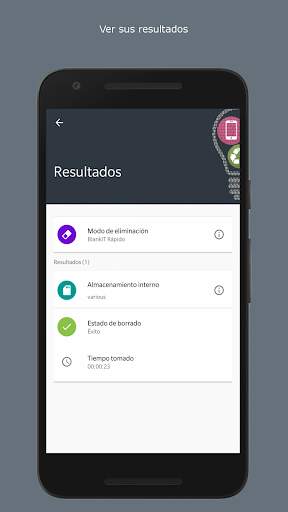 Eliminar de forma segura con BlankIT Mobile screenshot 6